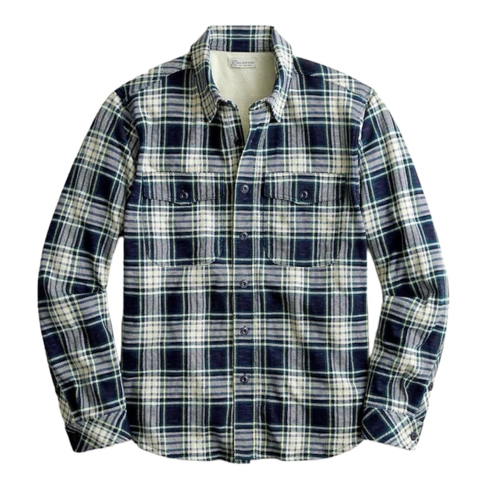 J.Crew Knit Goods Harbor work shirt
